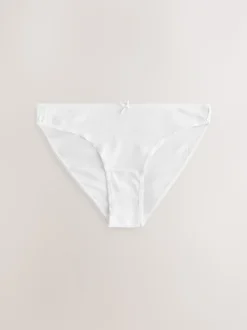 Noir/Rose pâle Nude/Blanc - Culotte en coton riche 5 Pack