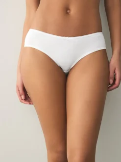 Noir/Rose pâle Nude/Blanc - Culotte en coton riche 5 Pack
