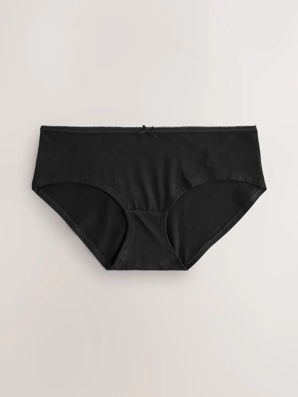Noir/Rose pâle Nude/Blanc - Culotte en coton riche 5 Pack