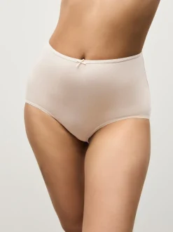 Noir/Rose pâle Nude/Blanc - Culotte en coton riche 5 Pack