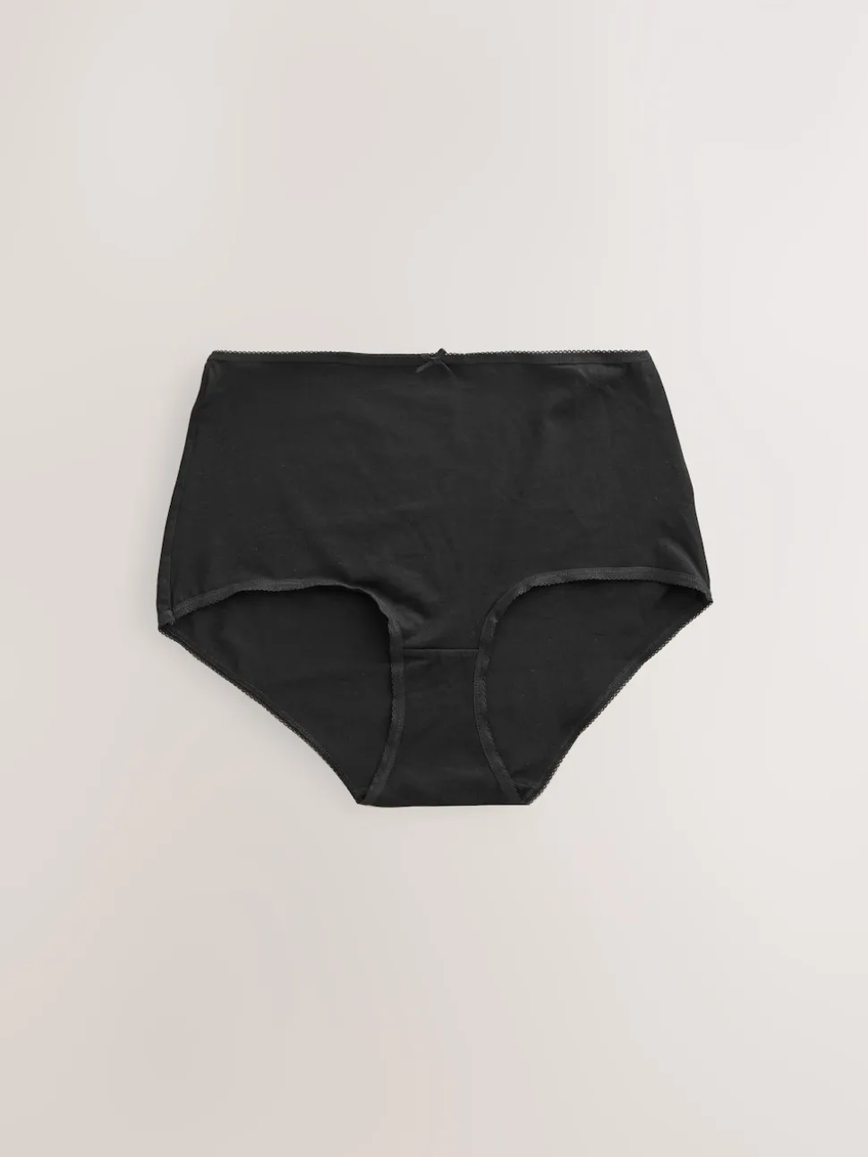 Noir/Rose pâle Nude/Blanc - Culotte en coton riche 5 Pack