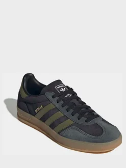 Noir/Vert - Baskets adidas Originals Gazelle