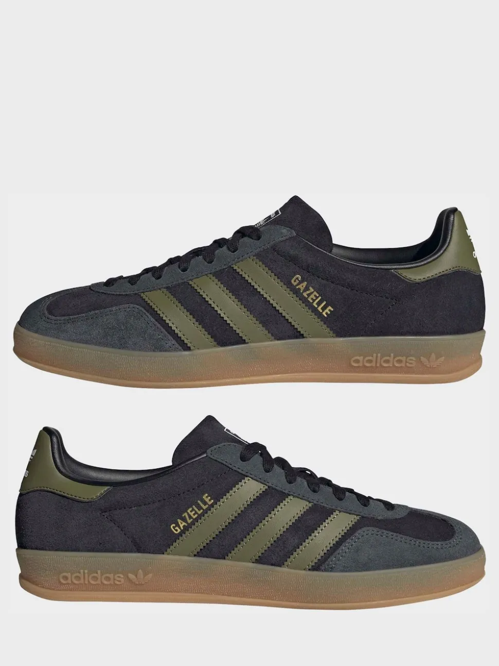 Noir/Vert - Baskets adidas Originals Gazelle