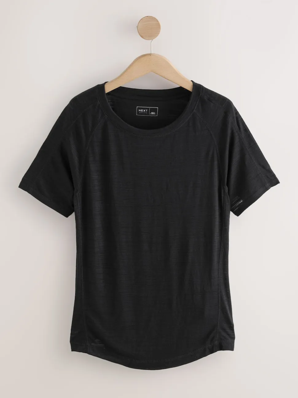 Noir/Vert - Lot de 2 t-shirts Active Crew Neck légers à manches courtes