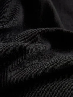 Noir/vert sauge - Lot de 2 pantalons jambes larges en denim jersey