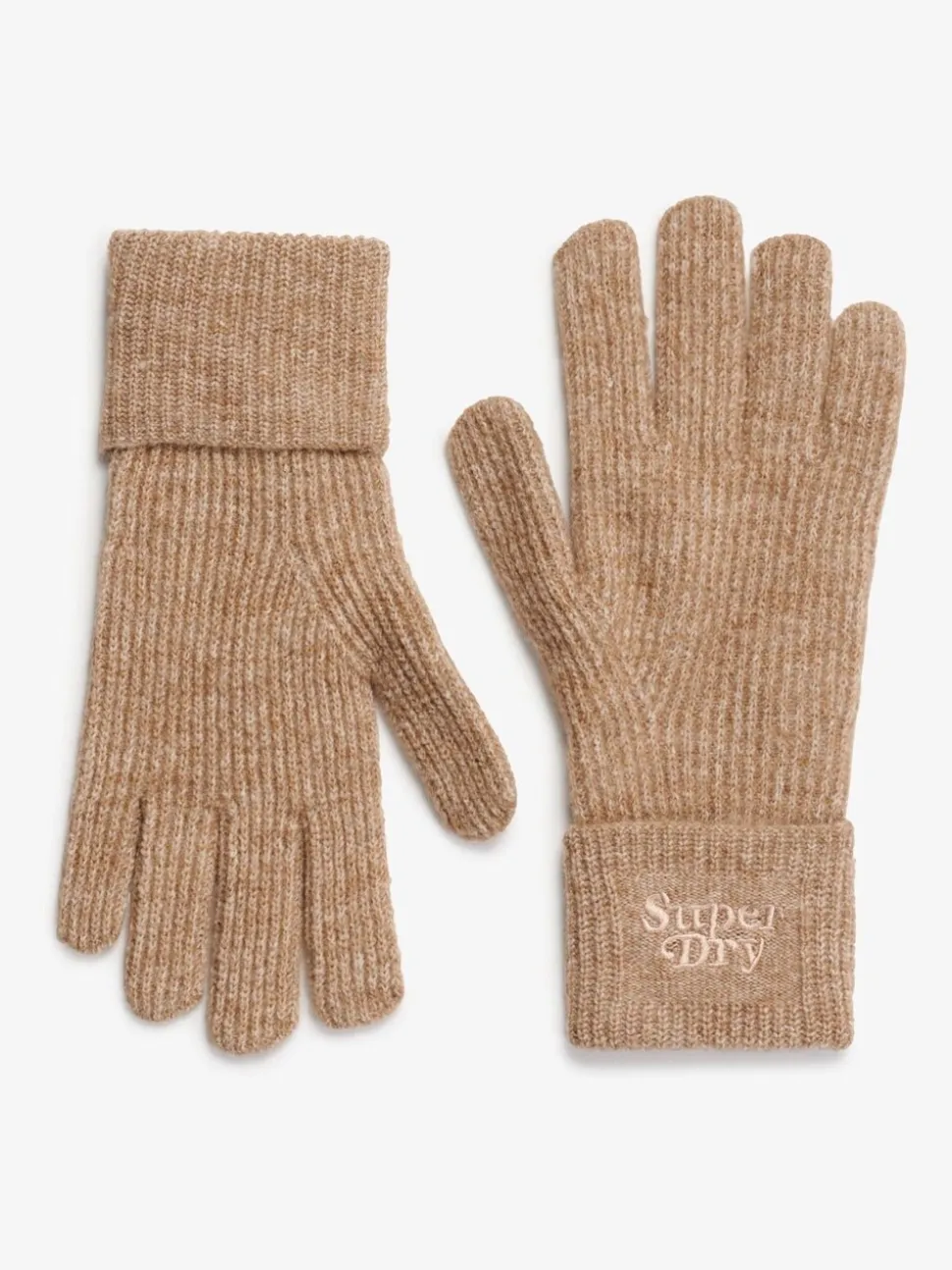 Noix de coco grillée - Gants en tricot côtelé doux de Superdry