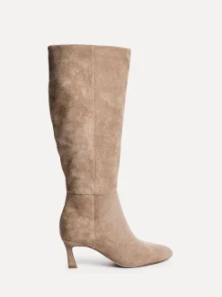 Nude - Bottes à talons aiguilles Linzi Rush à bout pointu