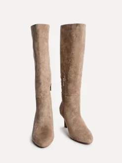 Nude - Bottes à talons aiguilles Linzi Rush à bout pointu