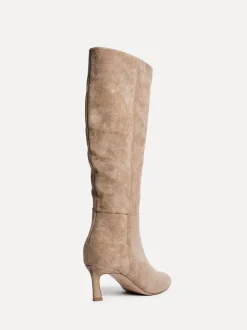 Nude - Bottes à talons aiguilles Linzi Rush à bout pointu