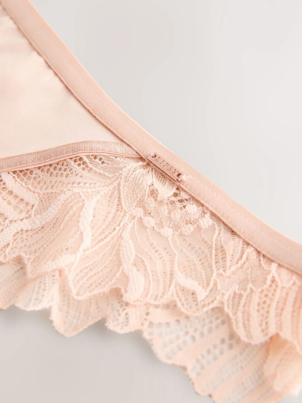 Nude - Caleçons brésiliens Lipsy en dentelle