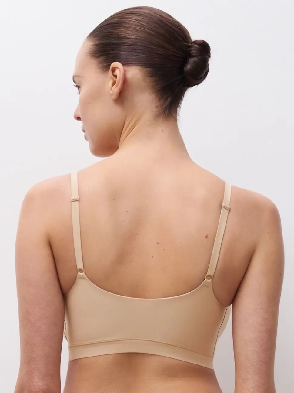 Nude - Chantelle Soutien-gorge extensible sans couture à bretelles rembourrées
