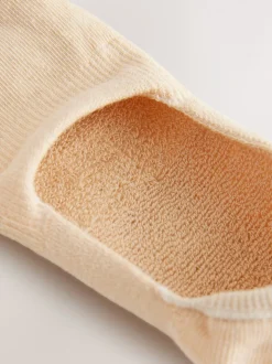 Nude - Chaussettes Invisibles à Semelle Coussin 4 Pack