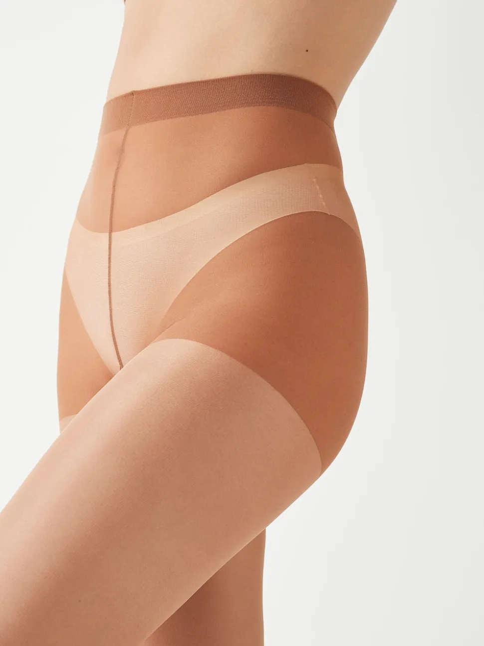 Nude - Collant minceur pour les fesses, les fesses et les cuisses 20 Denier