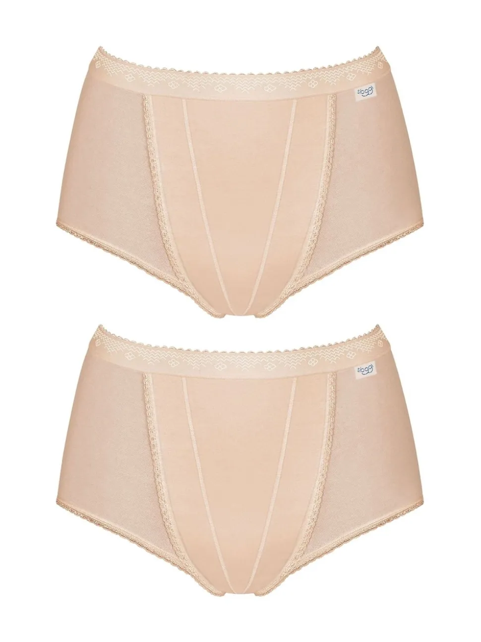 Nude - Culotte Sloggi Tummy Control 2 Pack Knickers