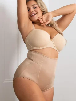 Nude - Culotte taille haute Pour Moi Lingerie Hourglass Firmmy Control taille haute