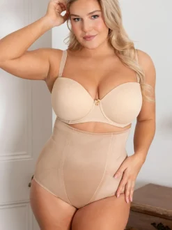 Nude - Culotte taille haute Pour Moi Lingerie Hourglass Firmmy Control taille haute