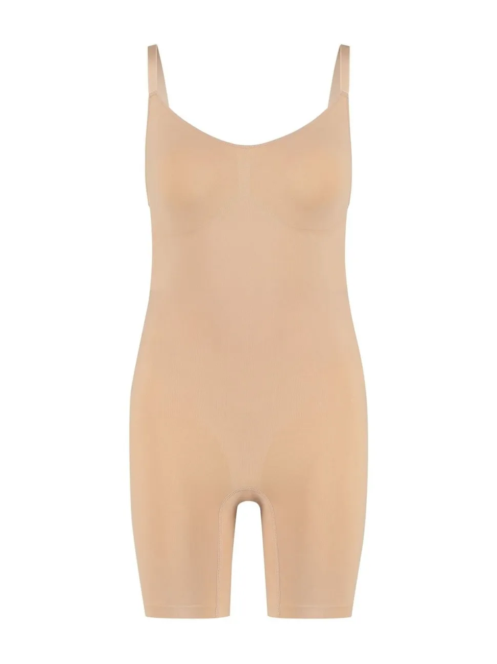 Nude - Hunkemoller Lingerie d'amincissement des cuisses sans couture sculptante 100% Coton Body