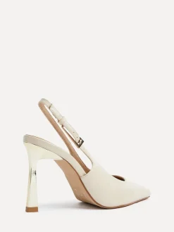 Nude - Linzi Lizzie Courts With Or Chrome Stiletto talons