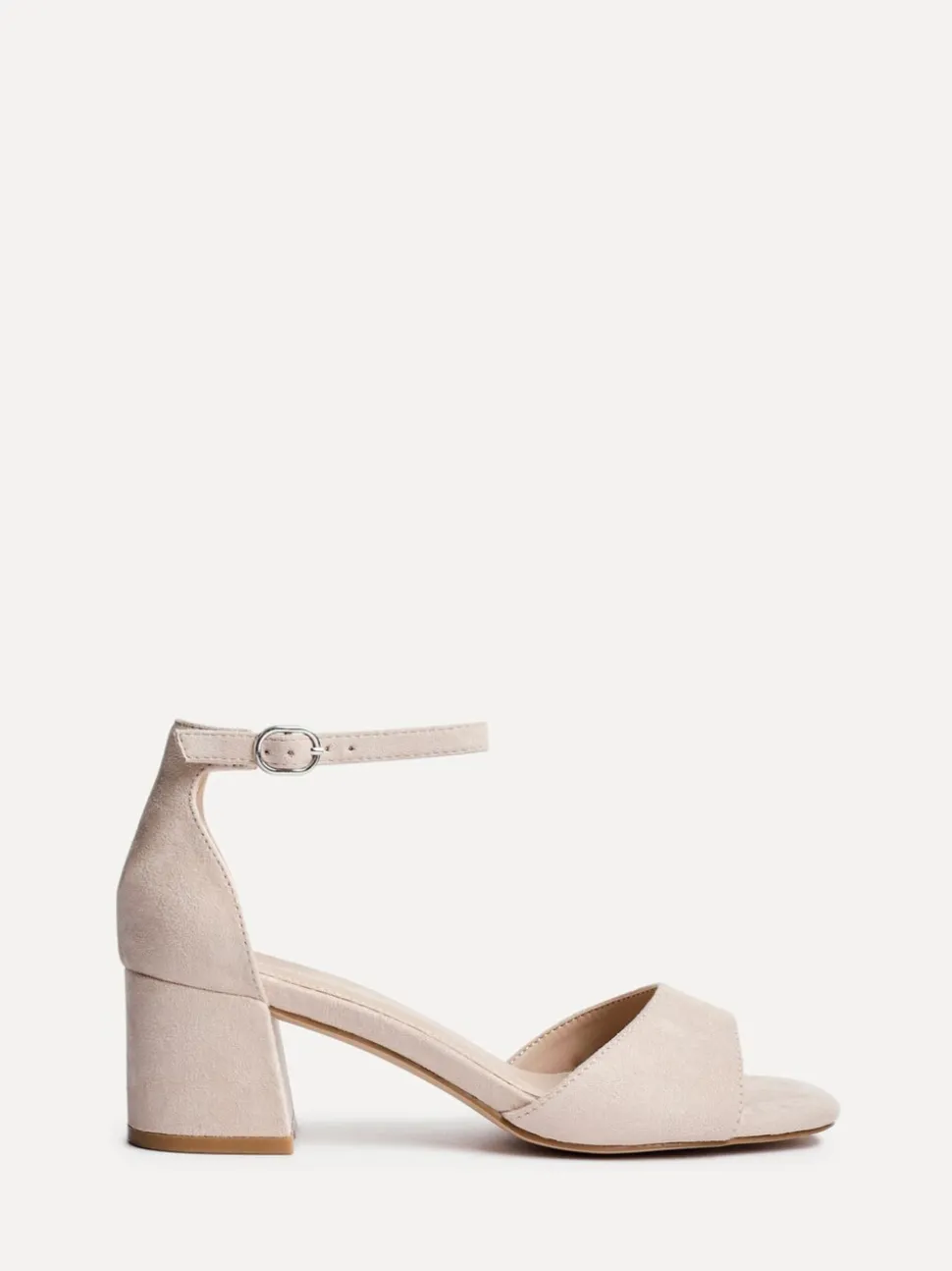 Nude - Linzi Maddie Closed Back Open Toe Heeled Sandales