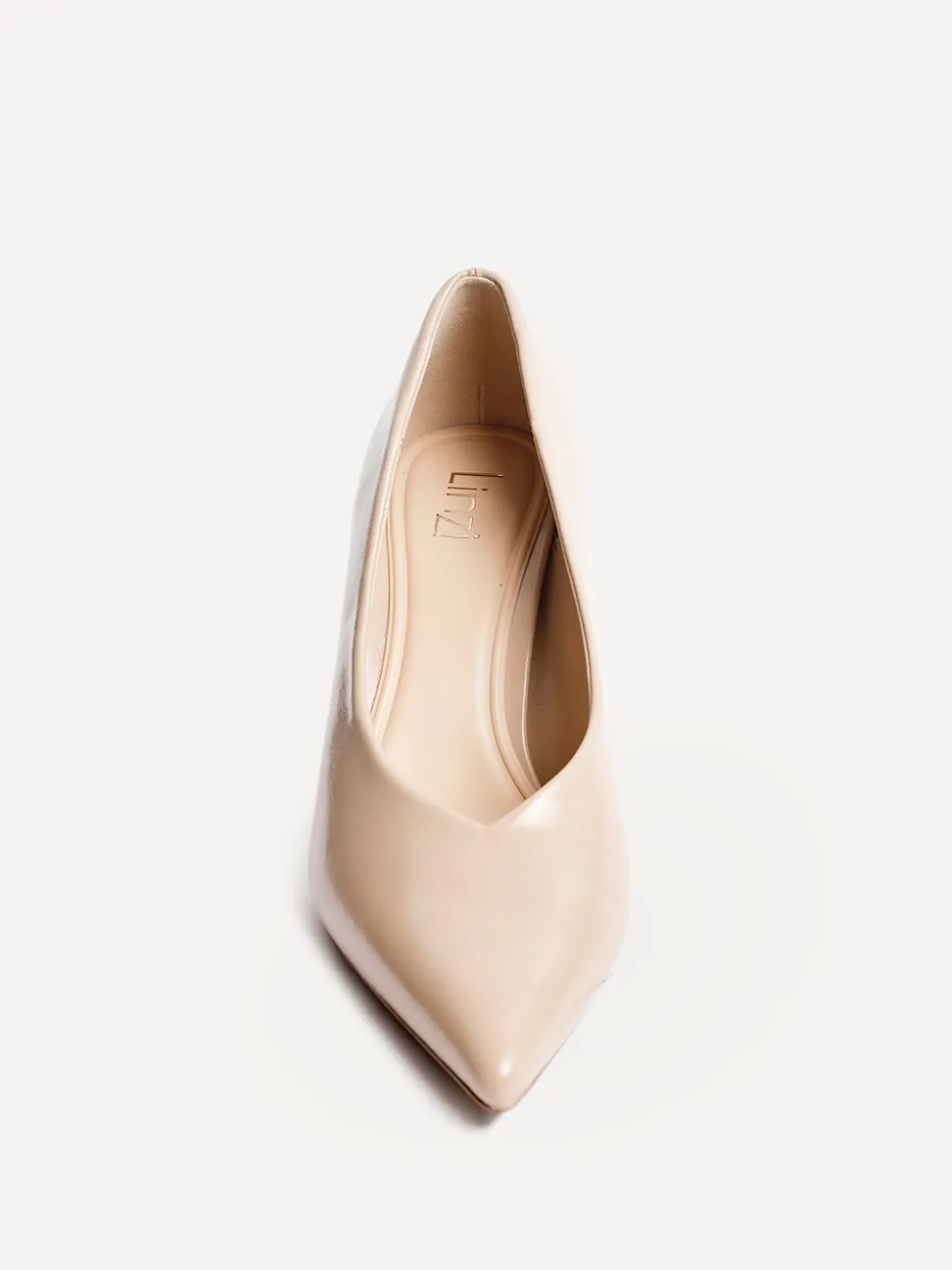 Nude - Linzi talons fermés en forme de V Bellamy