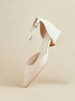 Nude - Linzi talons larges Dolly à petit talon