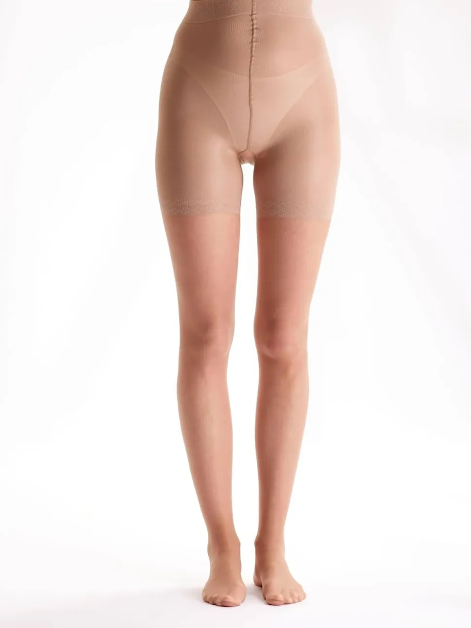 Nude - Lot de 20 collants longs Pretty Polly drapés 2