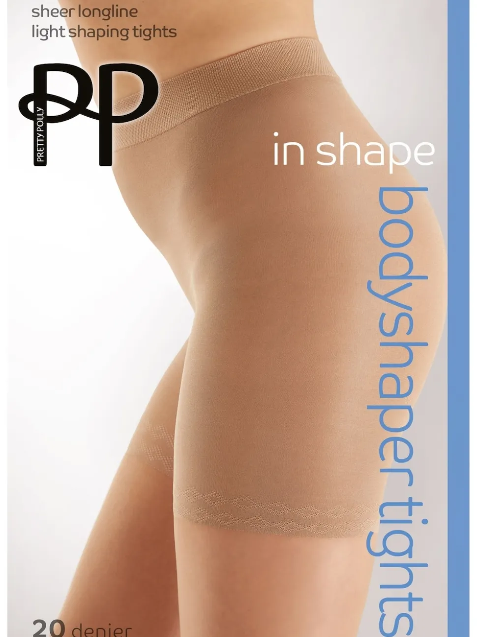 Nude - Lot de 20 collants longs Pretty Polly drapés 2