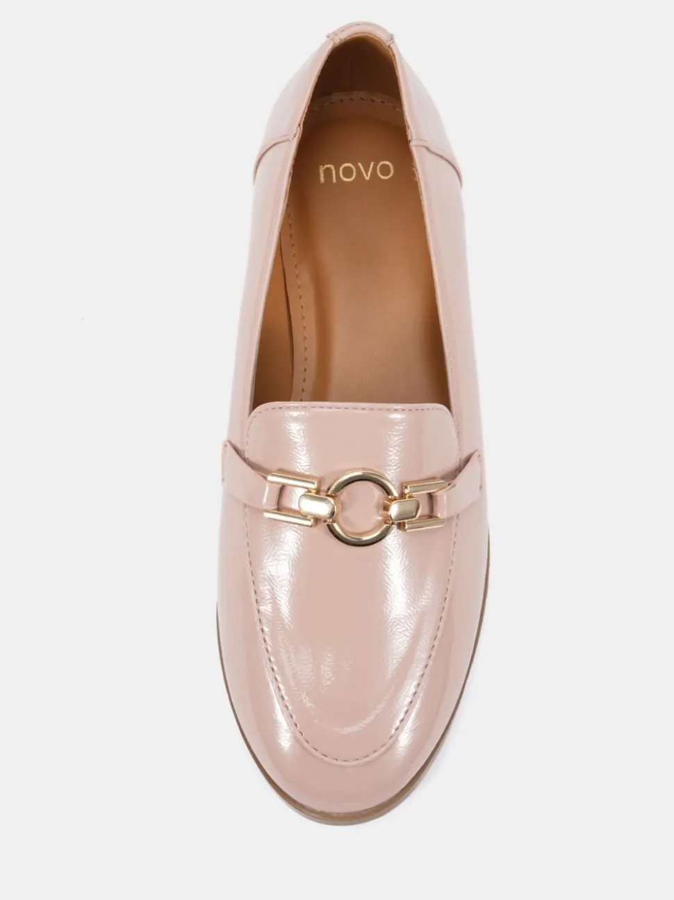 Nude - Novo Mocassins à bordure celeste avec anneau