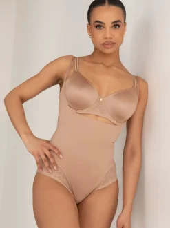 Nude - Pour Moi Effortless Tummy Control Wear Your Own Bra Body Lingerie sculptante