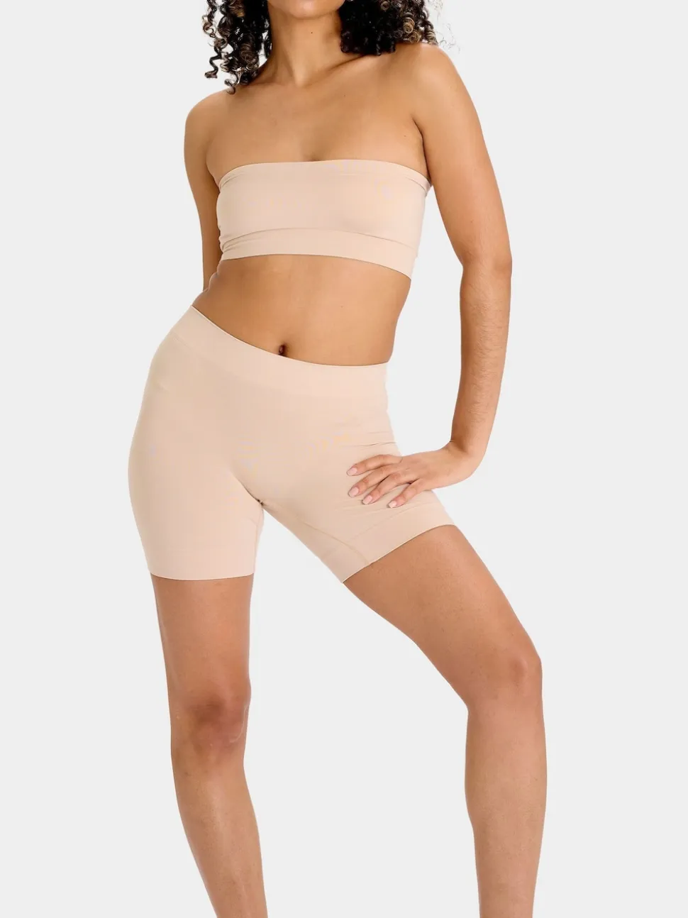 Nude - Short lisse Heist anti-frottements