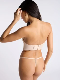 Nude - Soutien-gorge Boux Avenue multipositions sans bretelles en microfibre à armatures