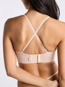 Nude - Soutien-gorge Boux Avenue multipositions sans bretelles en microfibre à armatures