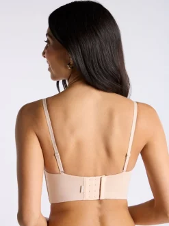 Nude - Soutien-gorge Boux Avenue multipositions sans bretelles en microfibre à armatures