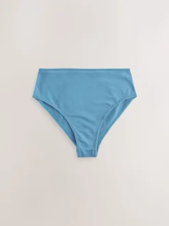 Nœuds bleus - Culotte en coton riche 7 Pack