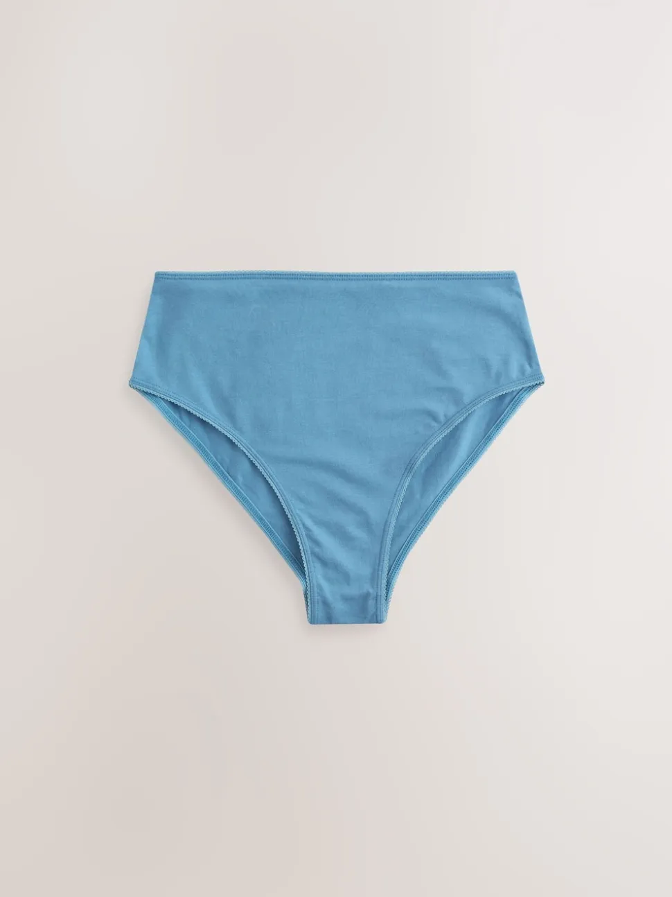 Nœuds bleus - Culotte en coton riche 7 Pack