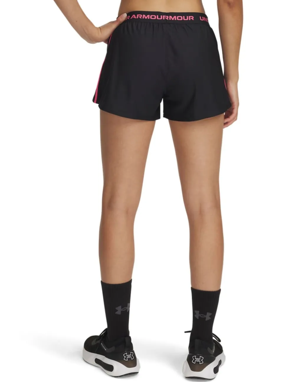 Olive noire - Short Under Armour Tech Play Up