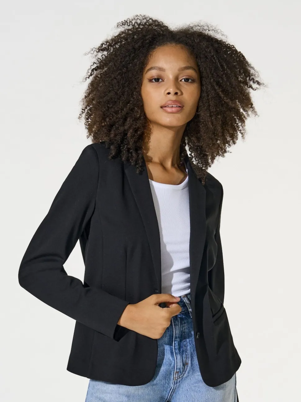 Only Boutonné 100% coton Blazer