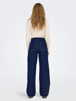 ONLY Jean large taille haute