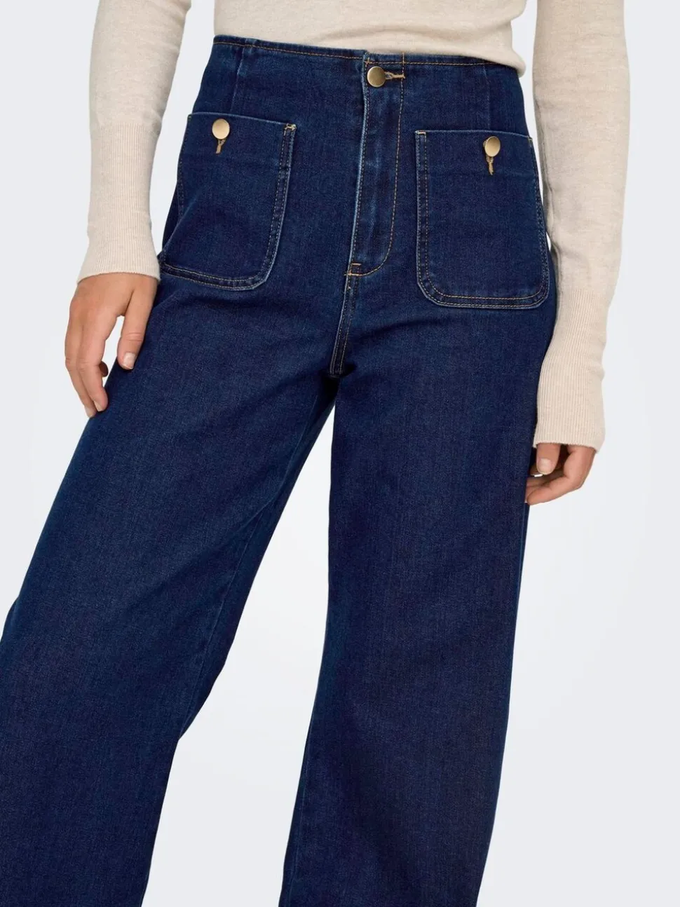 ONLY Jean large taille haute