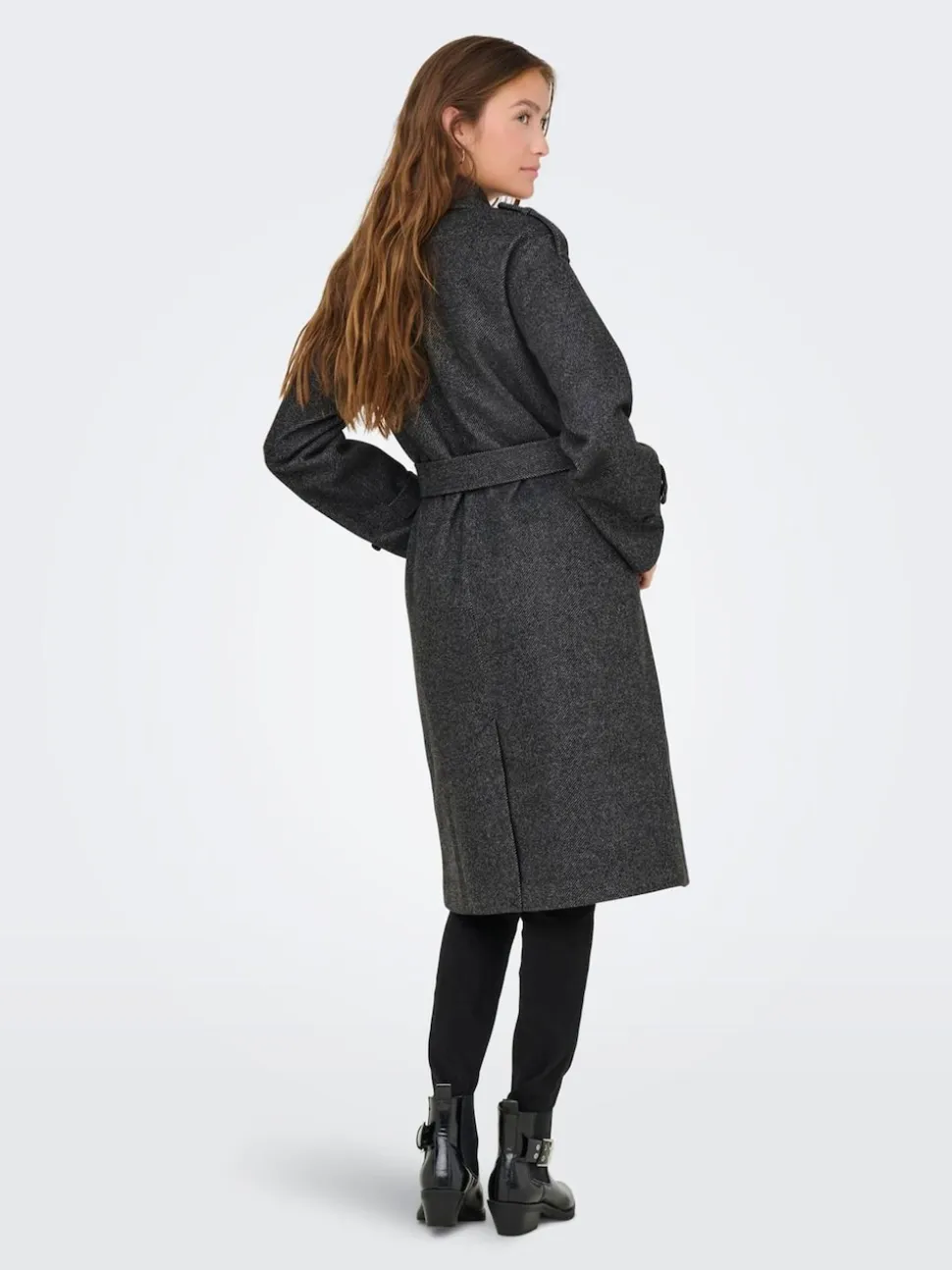 ONLY Manteau d’hiver à chevrons