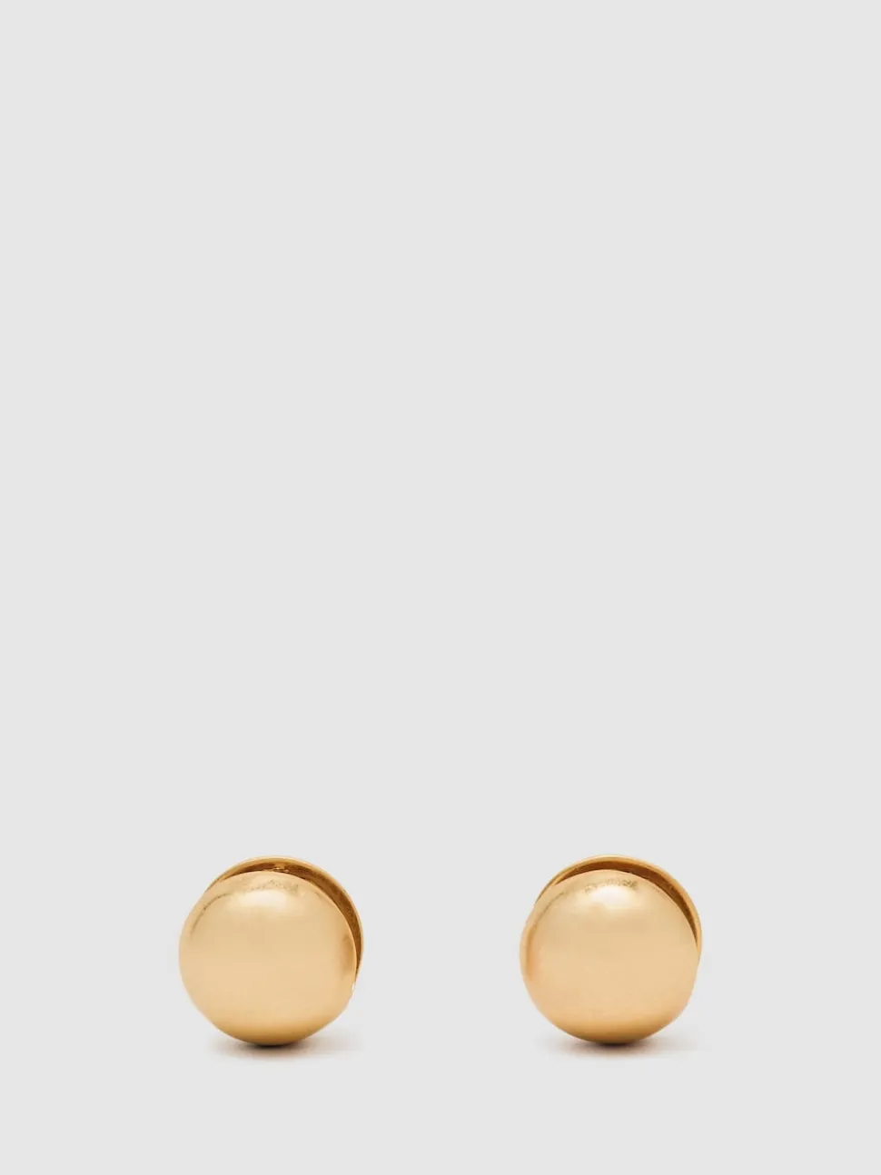 Or - Boucles d’oreilles Reiss Pollie Huggie Polished Ball Huggie