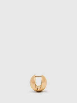 Or - Boucles d’oreilles Reiss Pollie Huggie Polished Ball Huggie