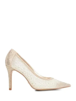 Or - Dune London talons de cour à hotfix ornés les plus brillants