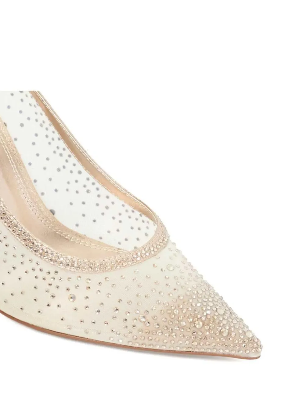 Or - Dune London talons de cour à hotfix ornés les plus brillants