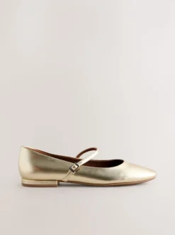 Or - Forever Comfort® Chaussures Mary Jane à bouts carrés