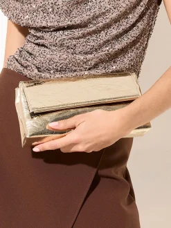 Or - Friends Like These Pochette pliable Or