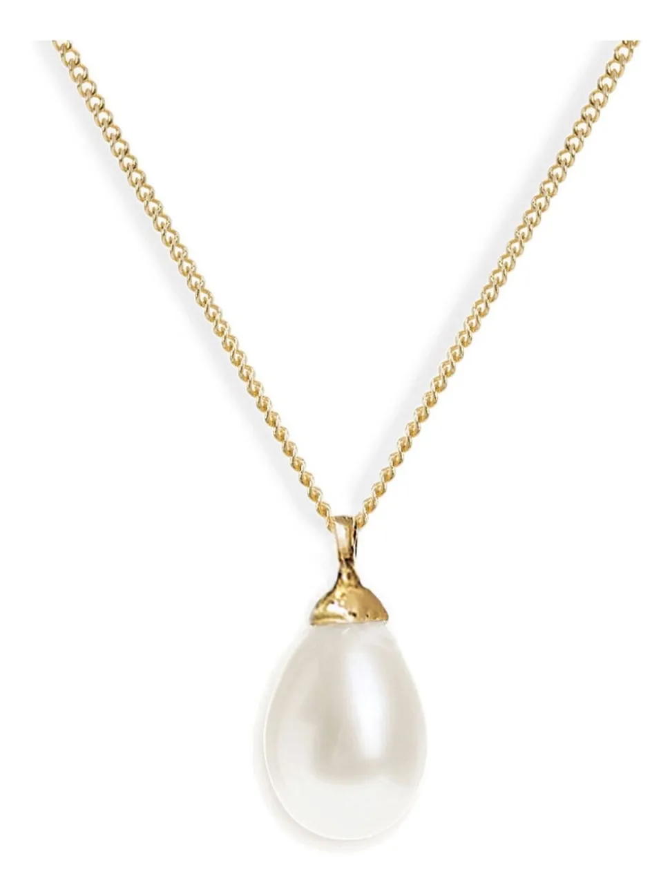 Or - Ivoire & Co Westbury Pearl Pendentif tombant