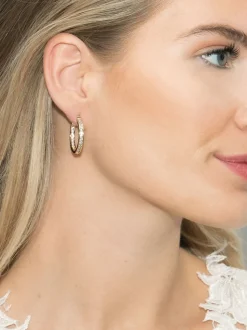 Or - Ivory & Co Copenhague et cerceaux en cristal