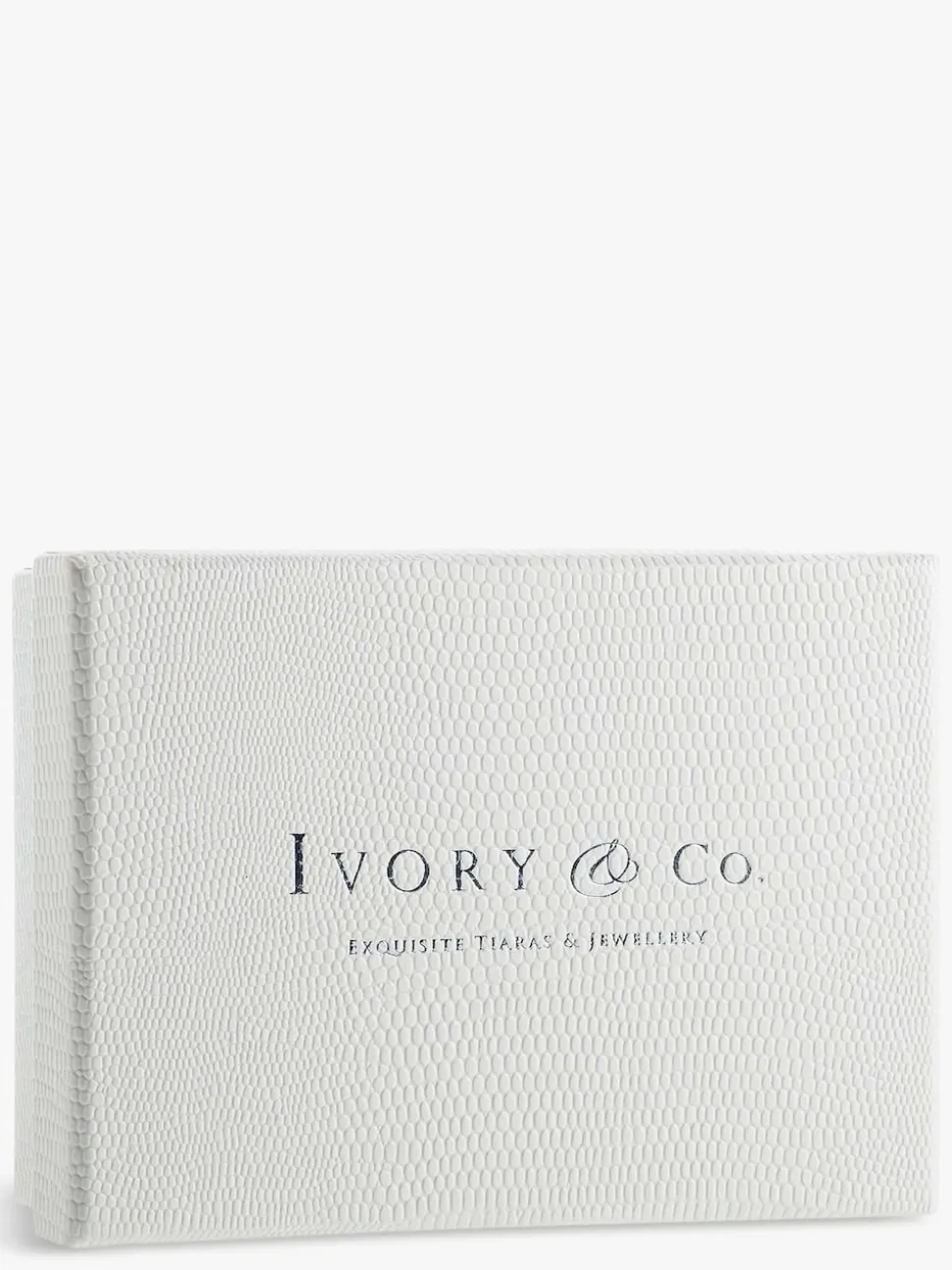 Or - Ivory & Co Pince à fleurs émaillées et cristaux de gardénia