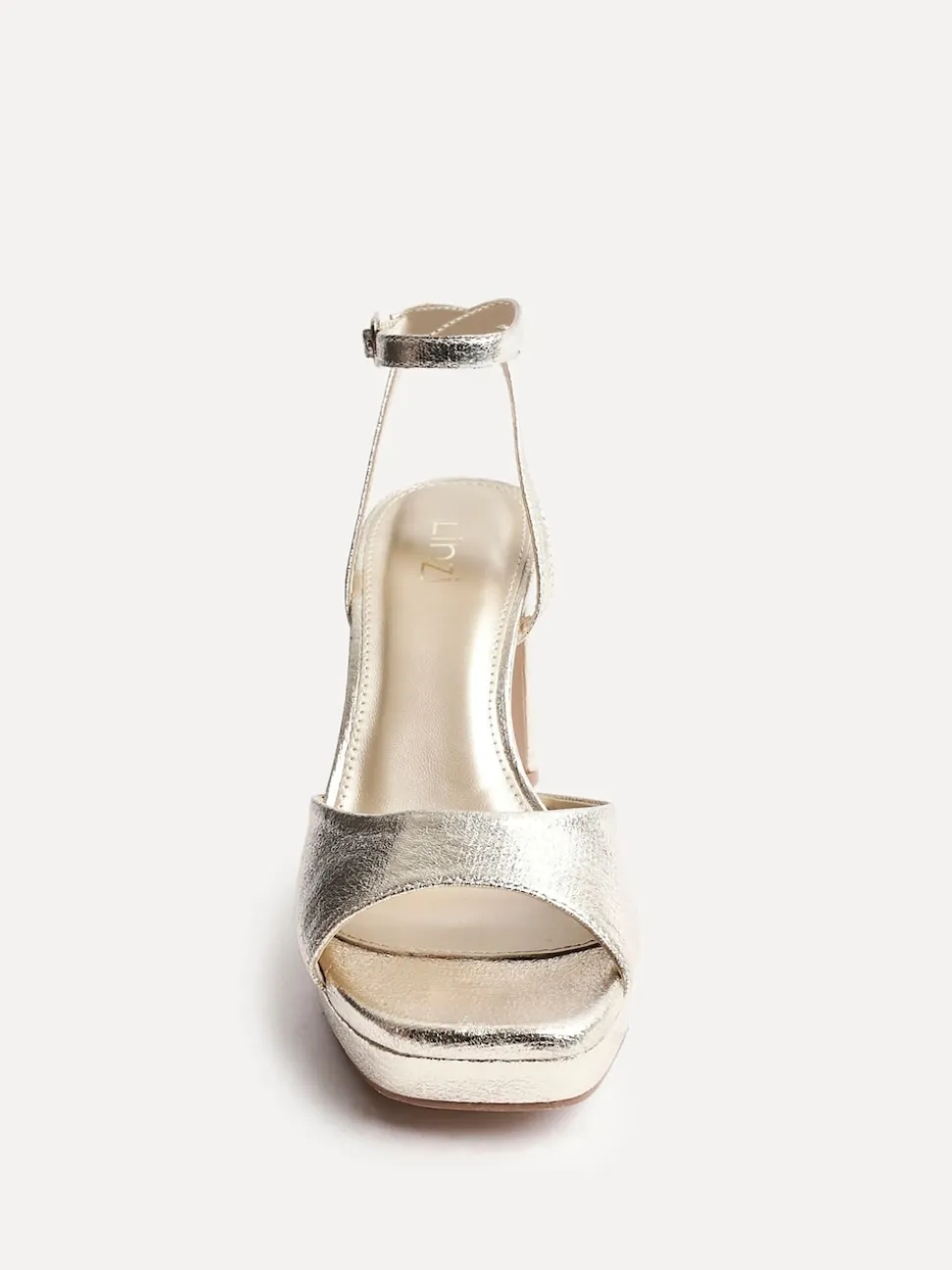 Or - Linzi talons blocs de plateforme Diva